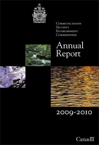 2009-2010 Annual Report Cover